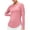 Pink, variant on ZyeKqe Women's Long Sleeve Running Shirts Workout Tops Crew Neck Sunprotection Shirt Quick Dry Athletic T-Shirts