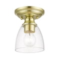 thumbnail image 7 of Livex Lighting - Montgomery - 1 Light Flush Mount in New Traditional Style - 5, 7 of 7