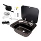 thumbnail image 2 of Fregadero para autocaravana, lavabo de cocina plegable, resistente lavabo de acero inoxidable para furgoneta , lavabos para lavarse las manos., 2 of 8