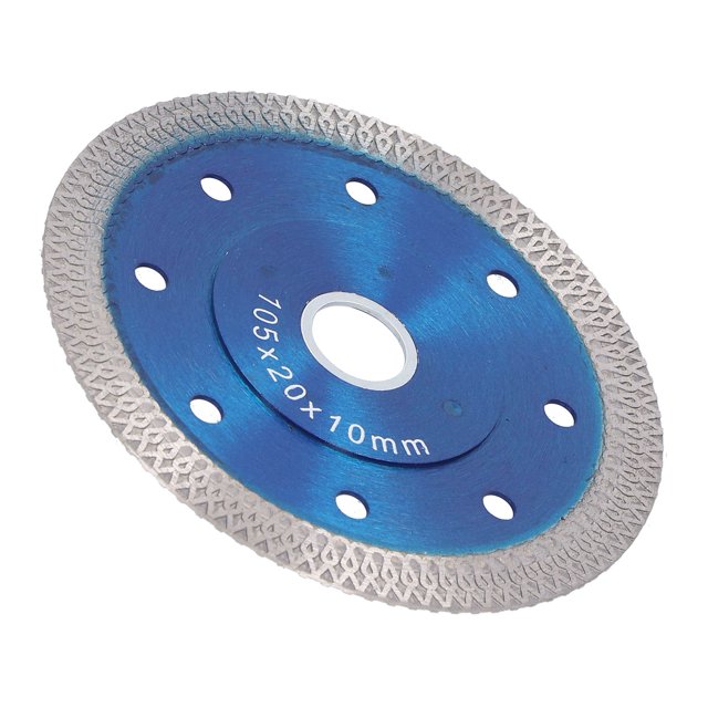 Hojas de sierra de diamante Net Wave Blue Liquidación Herramientas de corte de piedra para ranurar 105 mm 4000 rpm