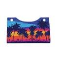 thumbnail image 4 of Kdxio Beach with Palm Trees Print Tissue Box Cover,Modern PU Leather Rectangular Tissue Box Holder for Bathroom Living Room Bedroom Office Desk Car Home, 4 of 9