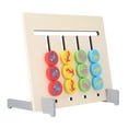 thumbnail image 3 of Children Board Toy, 4 Colors Concentration Cultivation Basswood Sturdy Wooden Block Toy  For Enlightenment, 3 of 8