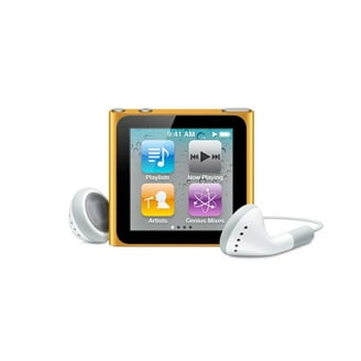 Apple iPod nano 第6世代 8GB シルバー Pre-Owned Apple iPod Nano 6th Gen 8GB Graphite, MP3 Player + 1 YR
