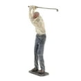 thumbnail image 1 of Estatua de resina moderna de golfista, escultura artística, decoración para el hogar, vitrina de vinos, regalo B, 1 of 9