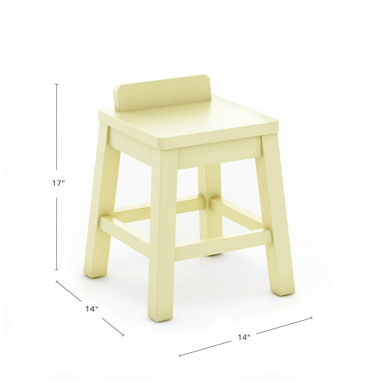 Martha Stewart Crafting Kids Stools Set of 2 Pastel Yellow