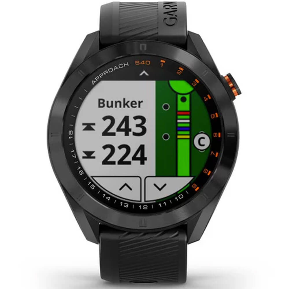 Garmin Approach S40 GPS Golf Smartwatch in Black - image 2 of 8