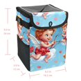 thumbnail image 5 of Cupid Foldable Car Trash Bin with Lid, Leak-proof Mini Trash Can, Hanging Storage Bag for Car, 5 of 6