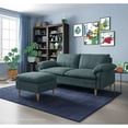 thumbnail image 1 of Sofá Cama Makora Remmy Olivo Velvet Memory Foam con Respaldo Reclinable, 1 of 8