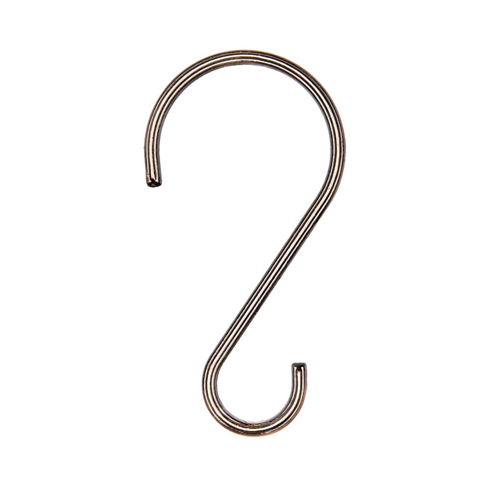 Utopia Alley  Rustproof Zinc Shower Curtain Hooks Rings, Set of 12 Oil Rubbed Bronze
