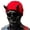 R1, variant on Y2K Knitting Cap Breathable Pullover Beanie Hat Men Women Evil Horn Festival Hat