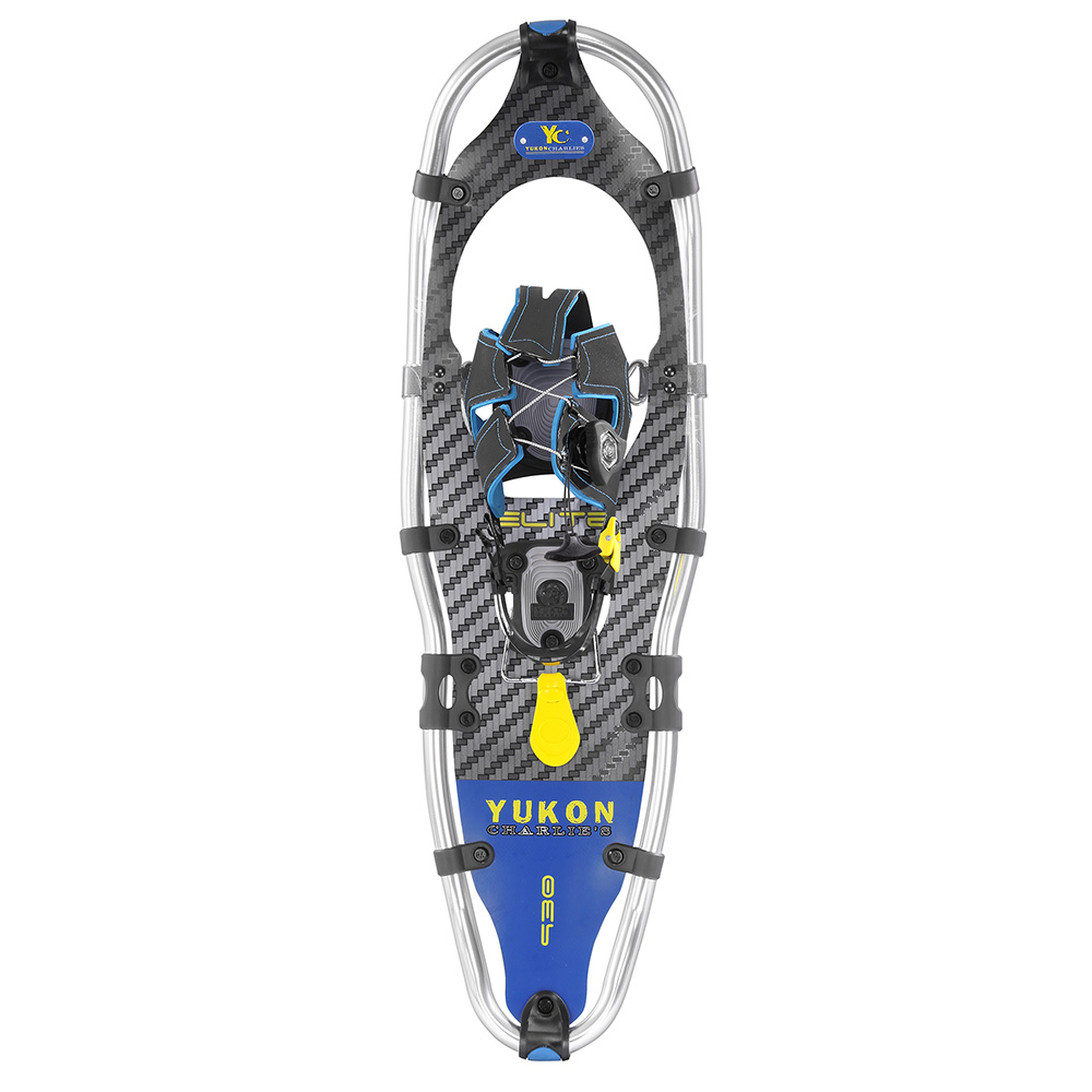 YUKON CHARLIE'S ELITE SPIN SNOWSHOE 9X30 CARBON BLUE by Yukon Charlies