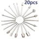 thumbnail image 5 of Riwesomey Nuevo Broca de escofina giratoria de 20 piezas, broca de pulido para carpintería, vástago de 3mm, broca Herramientas manuales y eléctricas, 5 of 6
