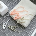 thumbnail image 2 of Clothes Pins 12 Pack Clothespins With Plastic Rope For Clothesline Drying Clothing Clips Small Mini HUSERYT, 2 of 5