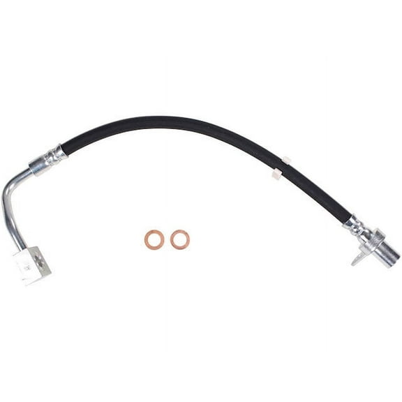 Front Left Brake Hose - Compatible with 2011 - 2018 Ram 1500 RWD 2012 2013 2014 2015 2016 2017