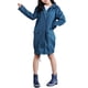 thumbnail image 5 of Moyic Poncho largo impermeable para mujer y niña, chubasquero con capucha para exteriores, ropa impermeable Riancoat Paraguas de lluvia Azul profundo L Moyic JJ13982-11, 5 of 6