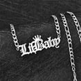 thumbnail image 3 of Men's Crown Name Custom Necklace Personalized Stainless Steel Custom Necklace for men, Personalized Jewelry Gift for Dad, Boyfriend, Brother, 3 of 4