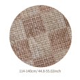 thumbnail image 4 of Moyic Cubierta de de franela, Protector de escritorio de PVC antiviento, artesanía flexible al tacto, fácil de instalar, mantel con borde Cubiertas para muebles de jardín No.7 Moyic HA028455-07, 4 of 6