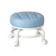 thumbnail image 1 of Taburete giratorio de 360 degree con asiento bajo y rodillo para tareas domésticas, taburete redondo para niños, taburete bajo con polea resistente y ligero Azul Macarena Asiento bajo con ruedas, 1 of 8