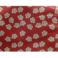 thumbnail image 5 of oneOone Georgette Viscose Red Fabric Floral Sewing Craft Projects Fabric Prints By Yard 42 Inch Wide-LG, 5 of 6