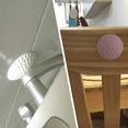 thumbnail image 1 of DPTALR Door Doorknob Back Wall Protector Savor Shockproof Crash Pad WH, 1 of 2