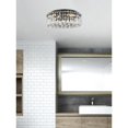 thumbnail image 4 of Elegant Lighting Maxime 16" Metal and Crystal Flush Mount in Black, 4 of 9