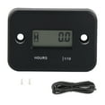thumbnail image 2 of Hour Meter Digital Hour Meter Waterproof Time Meter Inductive Digital Hour Meter Small Waterproof For Gas Engine Lawn Mower Motorcycle ATV UTV, 2 of 8