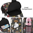 thumbnail image 3 of Boho Mushroom Chest Bag - Lightweight Shoulder Backpack for Outdoor Adventures - Travel-Ready with Anti-Theft Design & Versatile Wear, 3 of 5