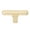 Champagne Gold, variant on GlideRite 2-1/4 in. Solid Flat Cabinet T Knob, Matte Black - 4842-T-MB, 1 Pack