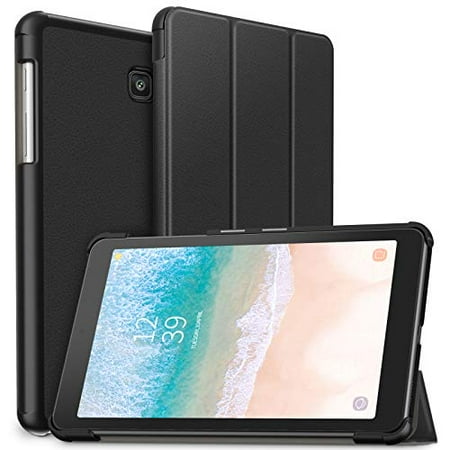 Infiland Galaxy Tab A 8.0 2018 Case, Slim Tri-Fold Shell Case Cover Compatible with Samsung