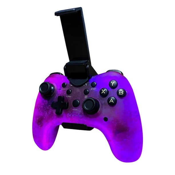 Control Inalámbrico Galaxia Bluetooth para Celular RGB Compatible Para iOS, PS4, PS3, N-Switch y Windows