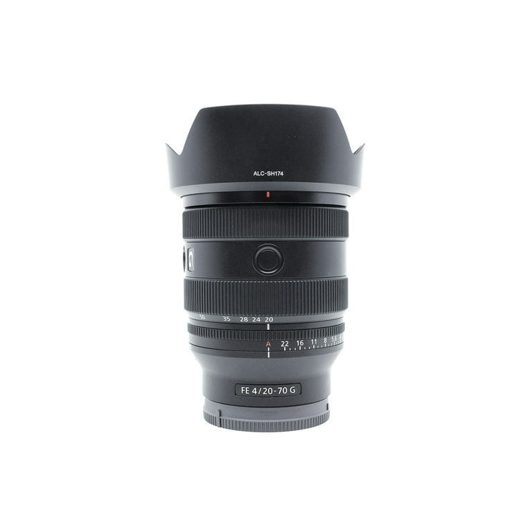 Sony FE 20-70mm f/4 G Lens for Sony E + LED Flash+ Bag - 64GB