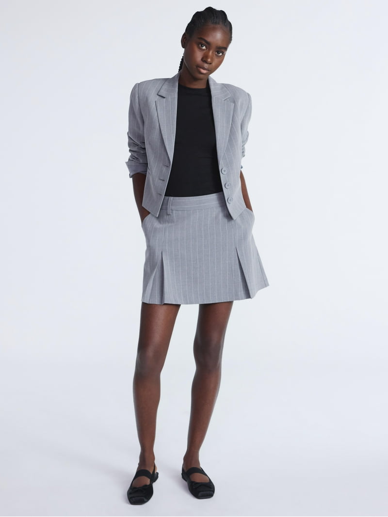 2plan Le Berry Mac crop blazer グレー M 2plan Le Berry Mac crop blazer グレー M 2plan Le Berry Mac