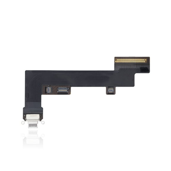 Replacement Charging Port Flex Cable Compatible For iPad Air 4 / iPad Air 5 (4G Version) (Premium) (White)