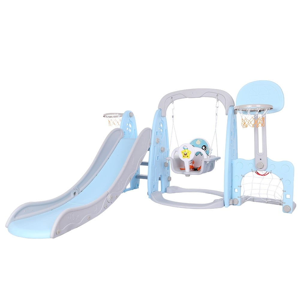 climber and swing set