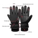 thumbnail image 3 of Para Montar, Un Par De Resistentes Al Viento Y Cálidos, Gruesos Al Ras Con Abrigo De Cuero Pu Antideslizante, Guantes Al Ras, Guantes De Mano Impermeables Para Montar Sweethay OD010433-01, 3 of 7