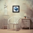 thumbnail image 4 of Harper, Ethan 12x12 Black Modern Framed Museum Art Print Titled - Indigo Nebula II, 4 of 5