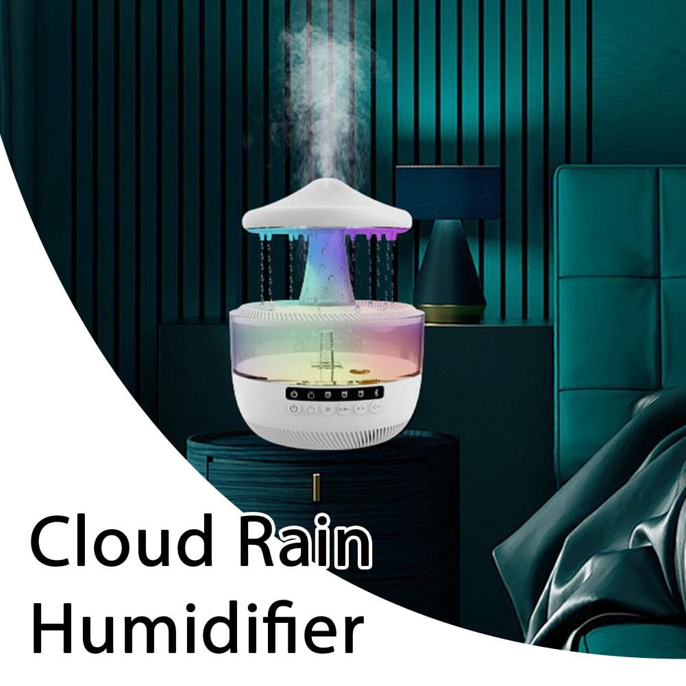 Rain Cloud Humidifier Ultrasonic Mist Maker Fog Generator Aroma Lamp for Oils Diffuser for Home Power