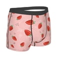 thumbnail image 4 of Uemuo Strawberry Pattern Men's Boxer Briefs,Trunk Anti-Chafing,Comfortable, Durable, and Stylish Underwear-Large, 4 of 9
