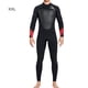 thumbnail image 5 of Eigraketly Traje de buceo Snorkeling portátil UPF 50 neopreno impermeable protección colorido kayak traje de neopreno de manga larga Deportes acuáticos hombre negro XXL Eigraketly OD020698-05, 5 of 6