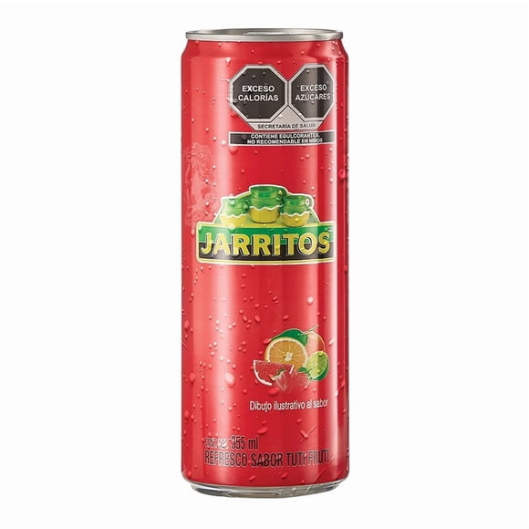 Refresco Jarritos sabor tuti fruti 355 ml