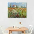 thumbnail image 2 of GOSMITH  Canvas Prints Green Ears of Wheat by Vincent Van Gogh Impressionism Canvas Wall Art Famous Paintings Reproduction Pictures Artwork Wall Art for Living Room Home Decor, 2 of 4