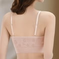 thumbnail image 6 of Women's Spaghetti Strap Cami Bra Adjustable Strap Seamless Comfortable Wireless Daily Bralette One Size, 6 of 7