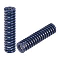 thumbnail image 1 of Unique Bargains Die Spring 2 Pack 20mm OD 75mm Long Spiral Stamping Light Load Compression Die Springs, Blue, 1 of 5