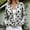 Grey, variant on Endives Cardigan Sweaters for Women Fuzzy Long Sleeve Crew Neck Button-Front Open Knit Cardigan Sweater Outerwear M