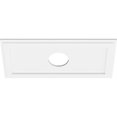 thumbnail image 2 of 28"W x 14"H x 5"ID x 9 3/4"C x 1"P Rectangle Architectural Grade PVC Contemporary Ceiling Medallion, 2 of 11