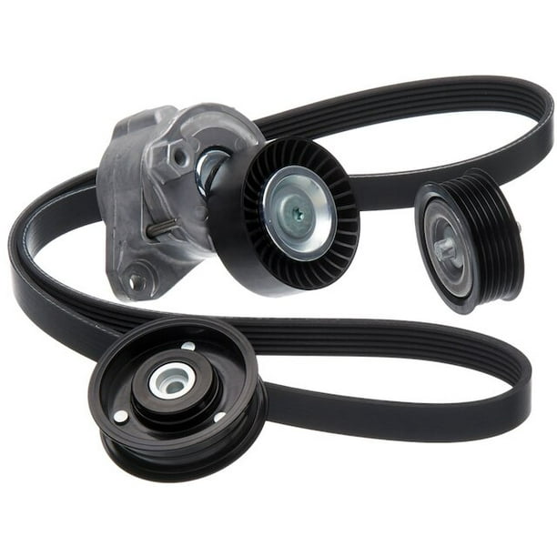 Serpentine Belt Drive Component Kit Compatible with 2008 2009 MercedesBenz C300