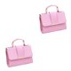 thumbnail image 1 of Qarigey La combinación de estilo y funcionalidad es un bolso cruzado imprescindible Bolsos de cuero Bolsos cruzados Rosa Rosa 2Conjunto, 1 of 6