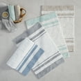 thumbnail image 5 of Home Essence Spa Cotton Striped Tufted Reversible Bath Rug, 5 of 6
