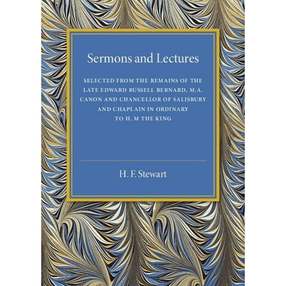 Sermons and Lectures, (Paperback)