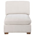 thumbnail image 3 of Lakeview Upholstered Armless Chair Ivory, 3 of 7